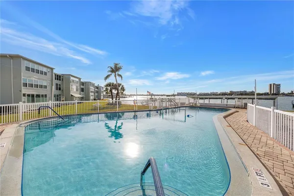 a view of a swimming pool