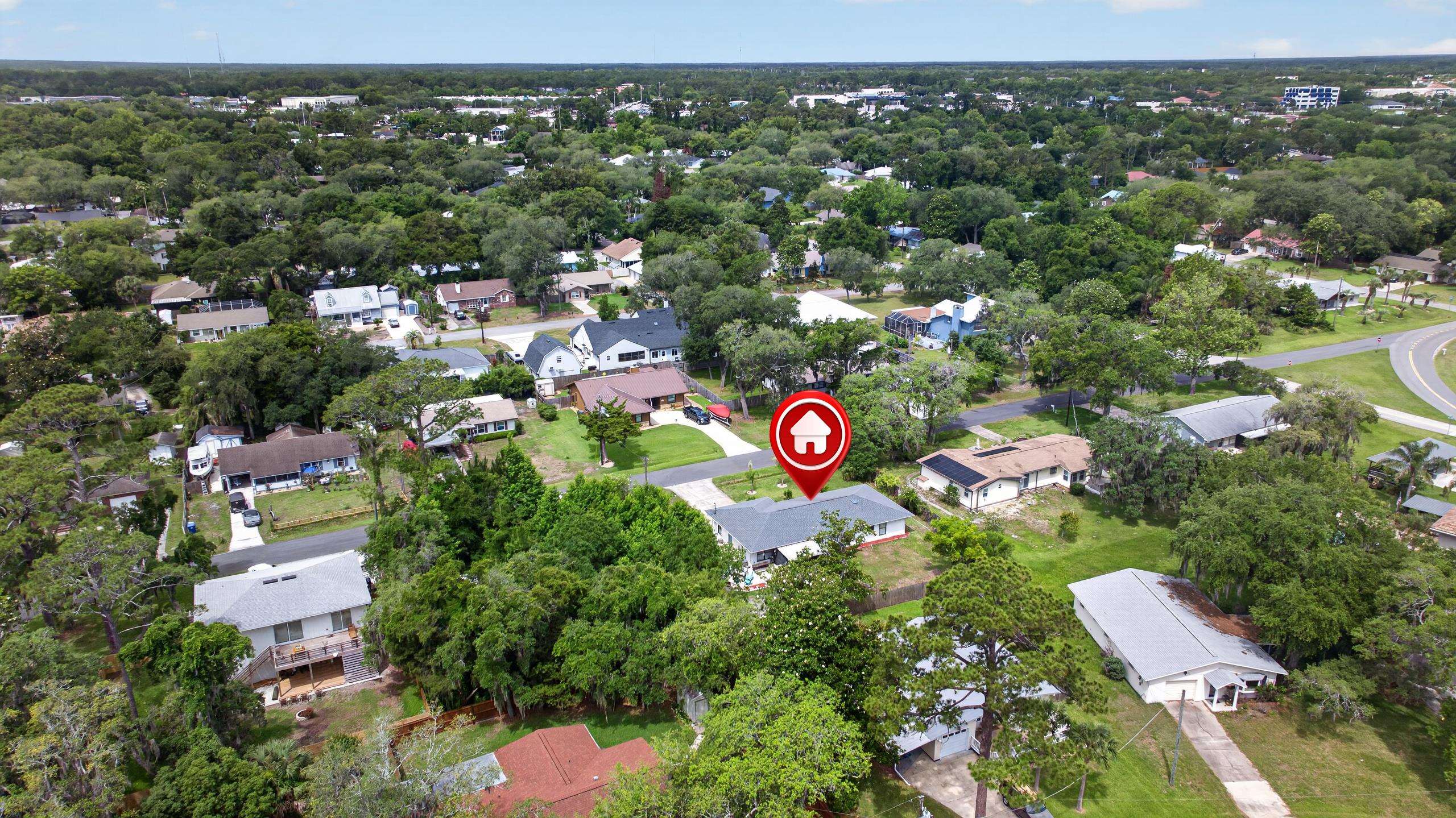 111 Pompano Road St. Augustine, FL 32086 - Photo 57 of 61 an aerial view of city and trees