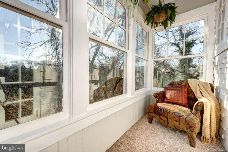 2304 Hillhouse Road Baltimore, MD 21207 - Photo 18 of 30 Sun-filled sitting room with sprawling views