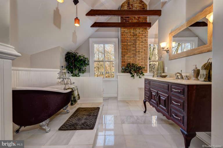 2304 Hillhouse Road Baltimore, MD 21207 - Photo 22 of 30 Bath with double vanity, sep tub and shower