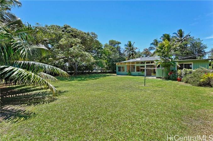 307 Wanaao Road Kailua, HI 96734 - Photo 1 of 1 a view of a house with a backyard