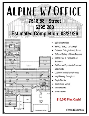 $395,280 | 7518 58th Street, Lubbock, TX 79407