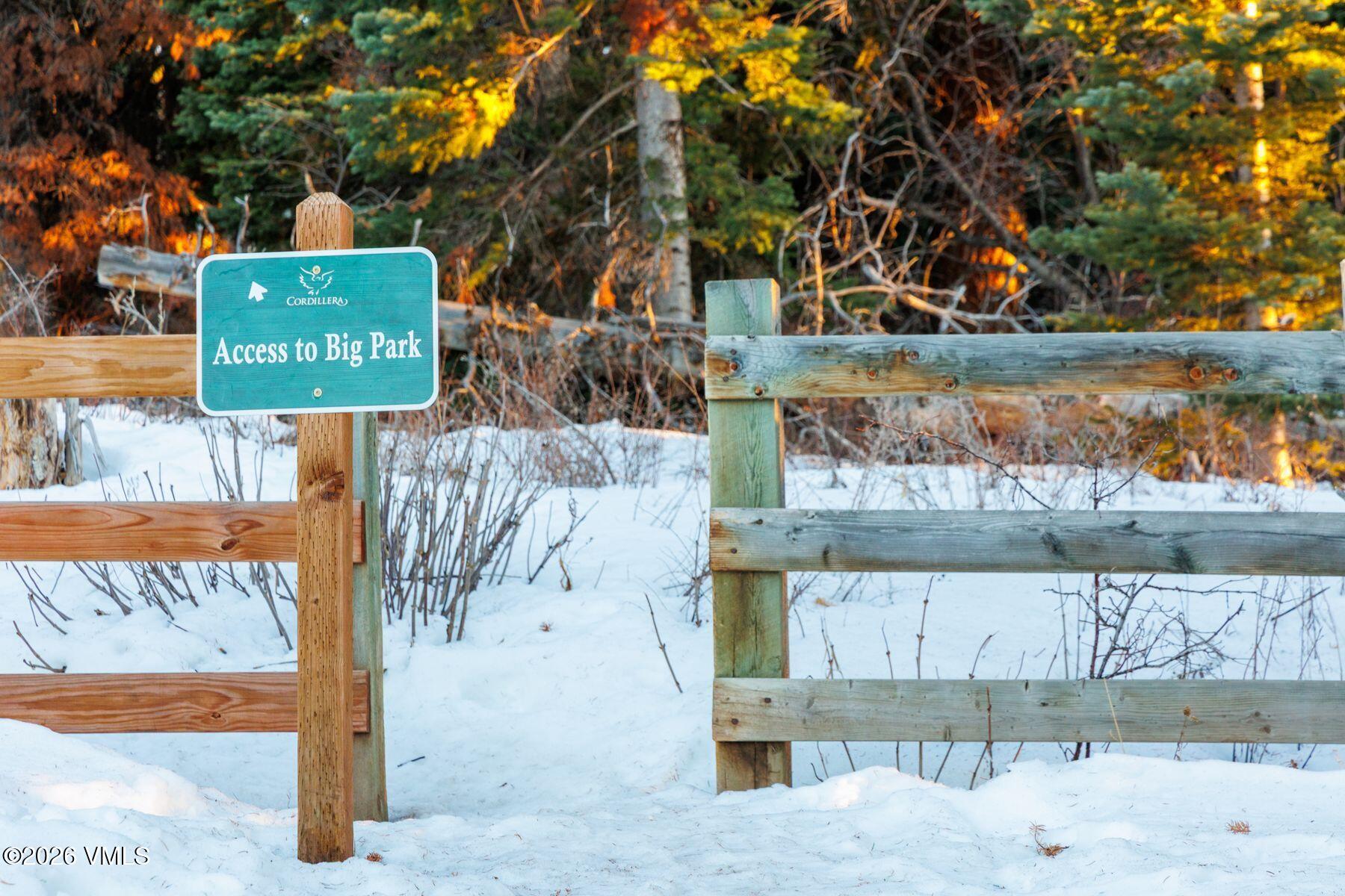 1279 Gore Trail Edwards, CO 81632 - Photo 17 of 18 a sign that is on the side of the road