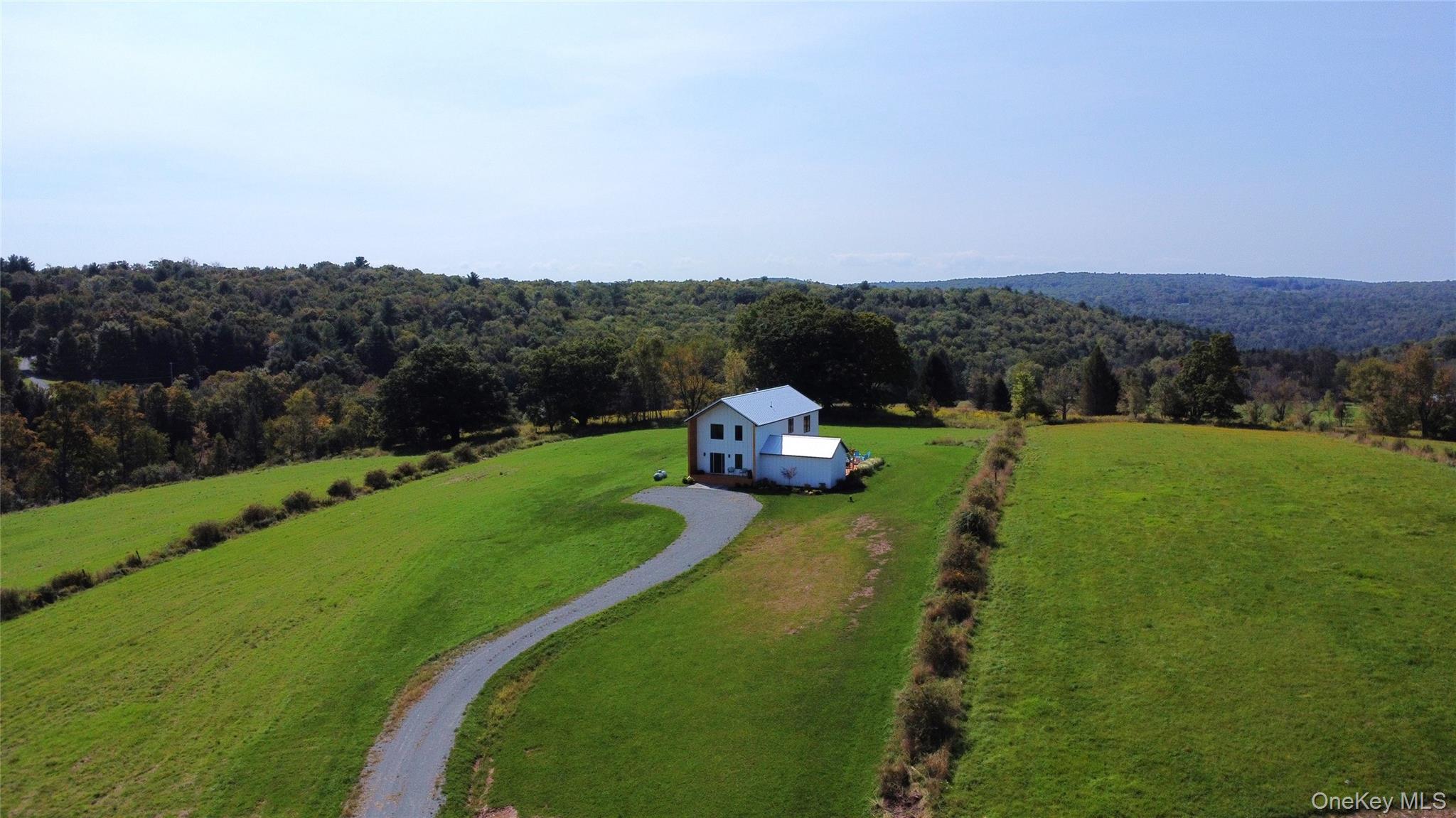 356 Gabel Road Callicoon, NY 12723 - Photo 12 of 49 Drone / aerial view Modern Farmhouse Lot 5