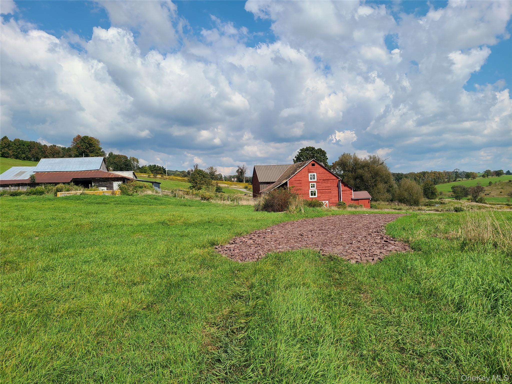 356 Gabel Road Callicoon, NY 12723 - Photo 18 of 49 View of yard featuring a rural view and an outdoor structure