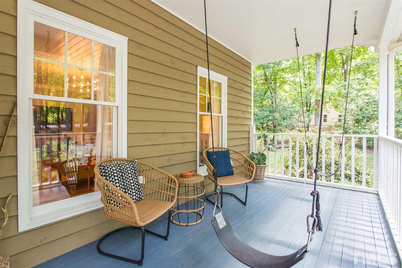 11809 Appaloosa Run East Raleigh, NC 27613 - Photo 3 of 30 This cozy and spacious front porch is the perfect place to add your favorite swing, rocking chairs, or comfy outdoor furniture for ideal relaxation and enjoyment.