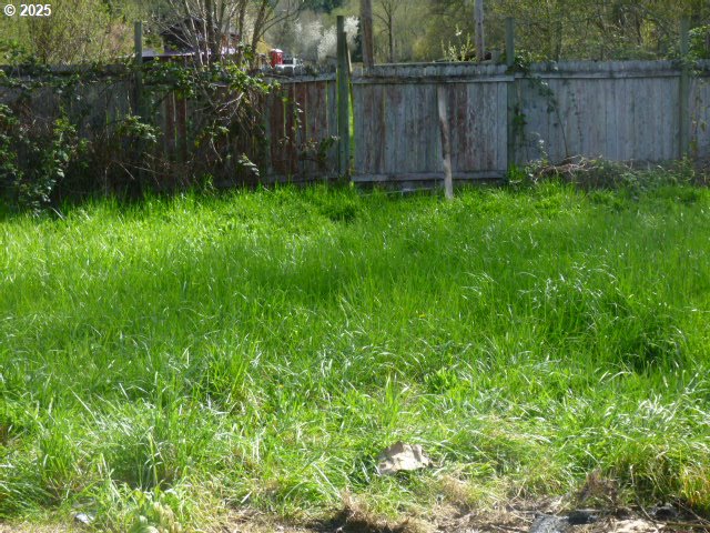765 Tunnel Road Glendale, OR 97442 - Photo 11 of 17 a view of backyard with green space and wooden fence