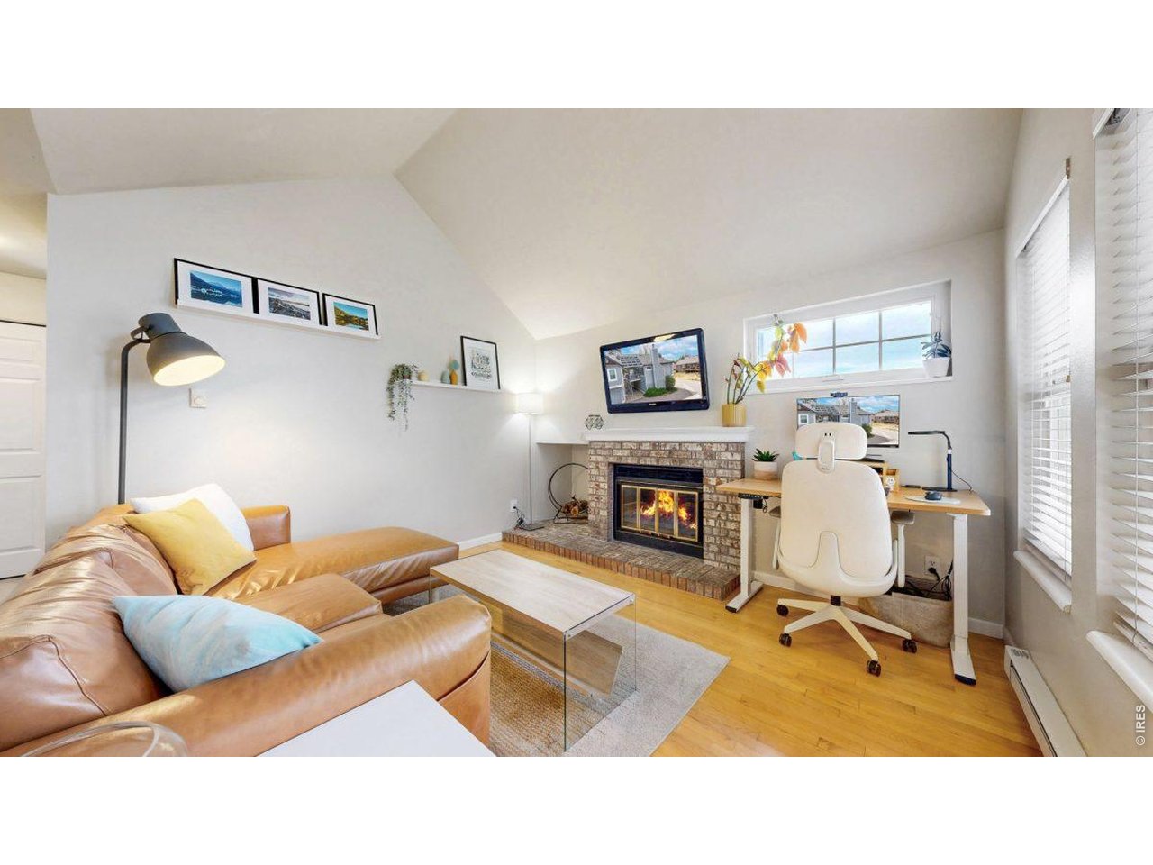 1601 West Swallow Road, Unit 8B Fort Collins, CO 80526 - Photo 4 of 32 Living Room With Vaulted Ceilings