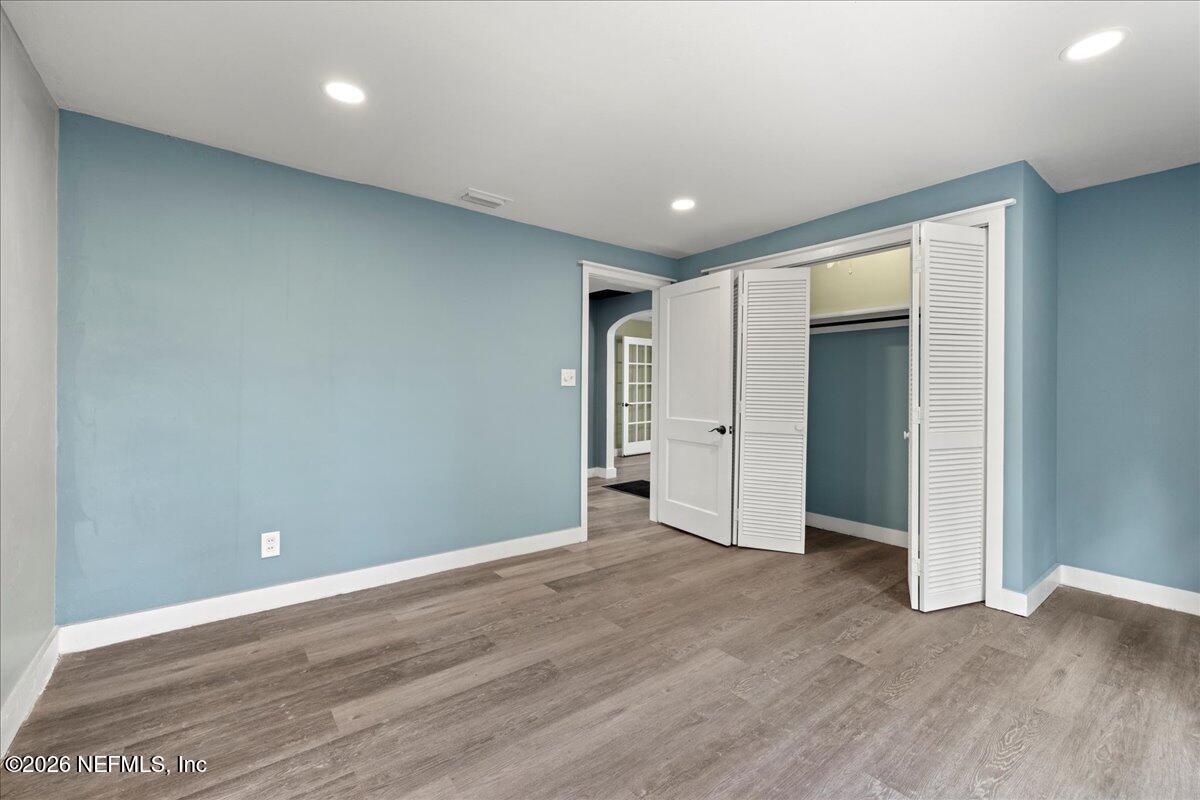 242 Taylor Fury Road Pomona Park, FL 32181 - Photo 16 of 40 wooden floor in an empty room