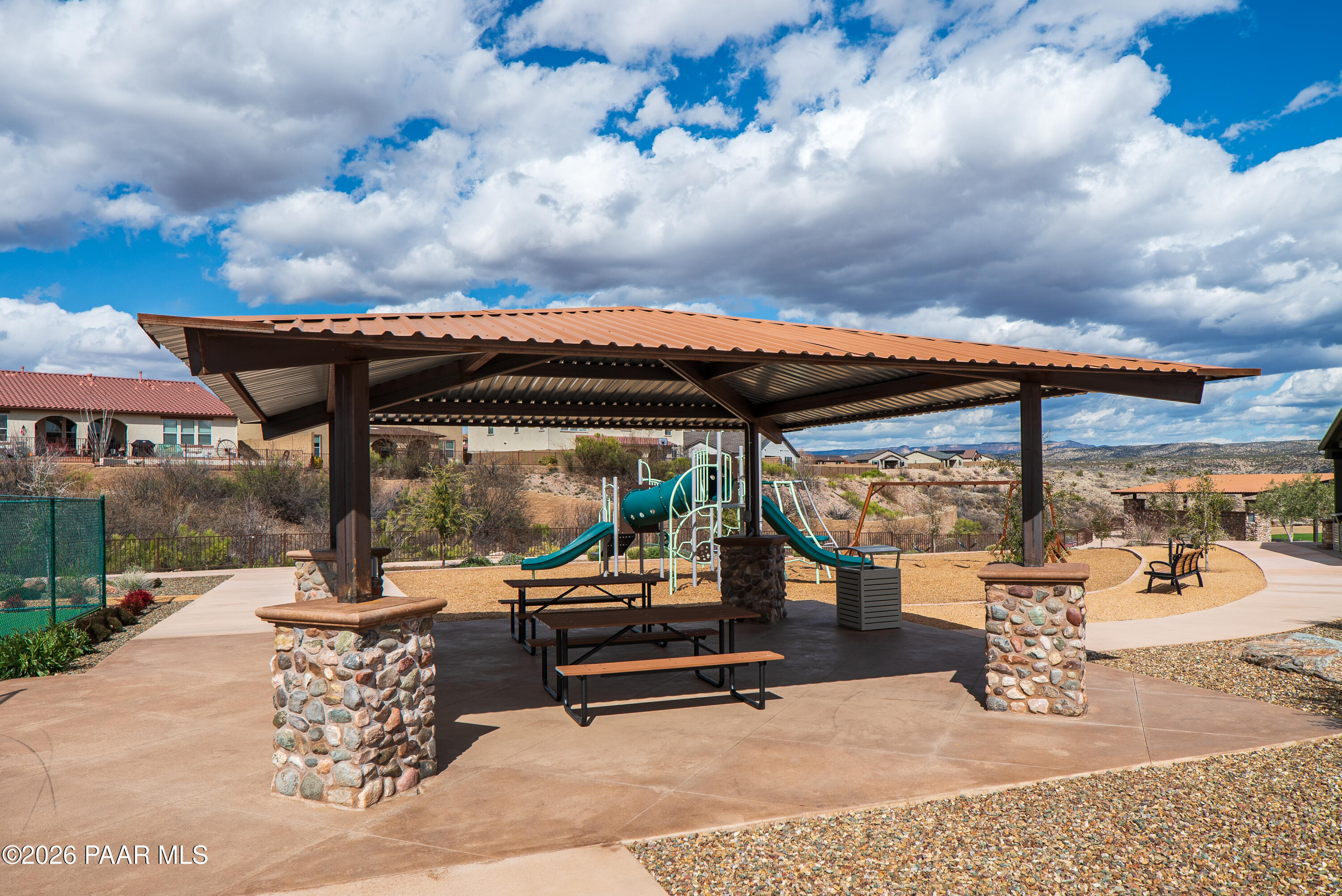 832 Eugene Road Clarkdale, AZ 86324 - Photo 26 of 30 an outdoor view of garden with patio