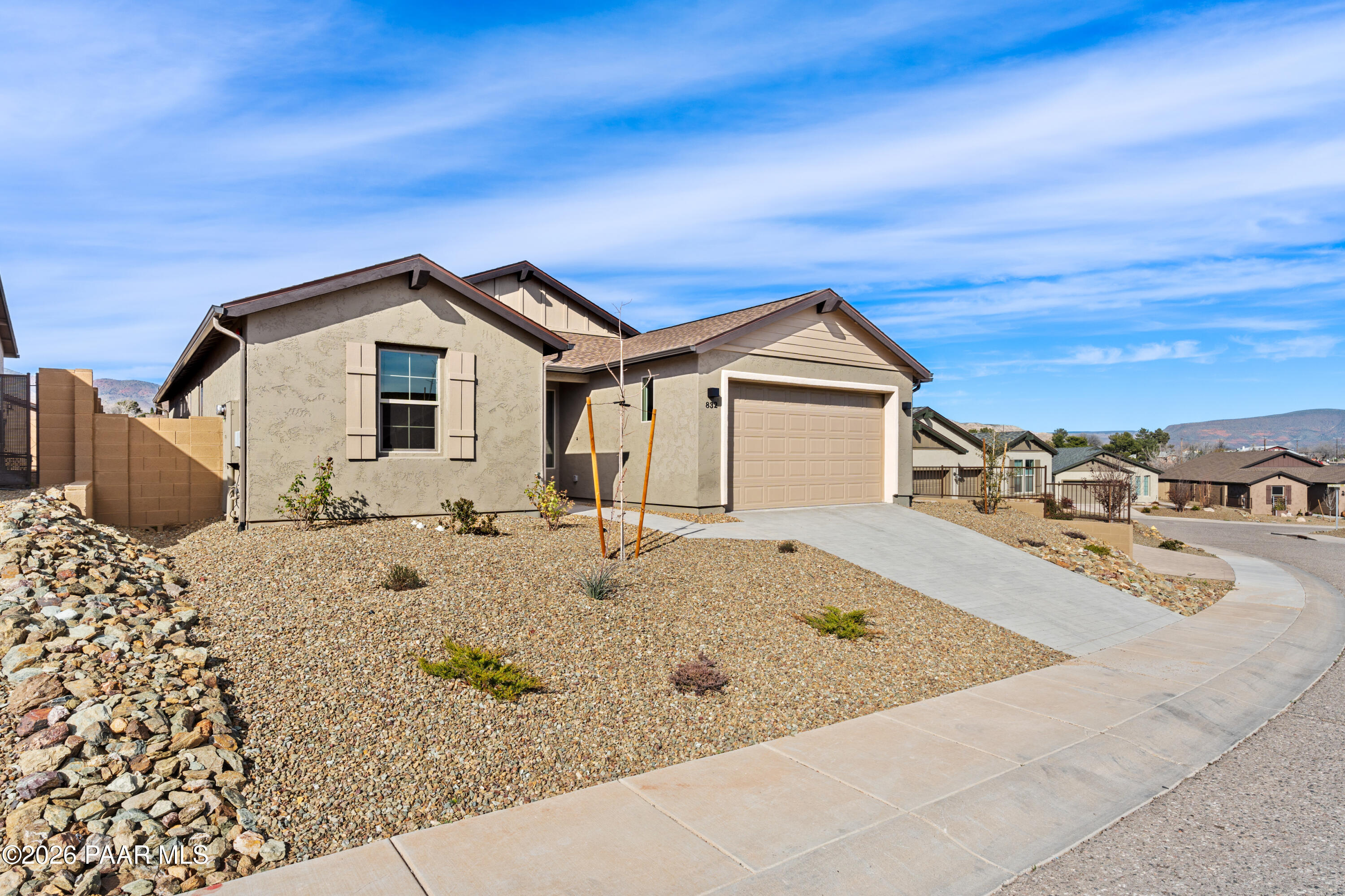 832 Eugene Road Clarkdale, AZ 86324 - Photo 4 of 30 a view of a house with a snow in the background