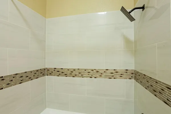 a bathroom with a window