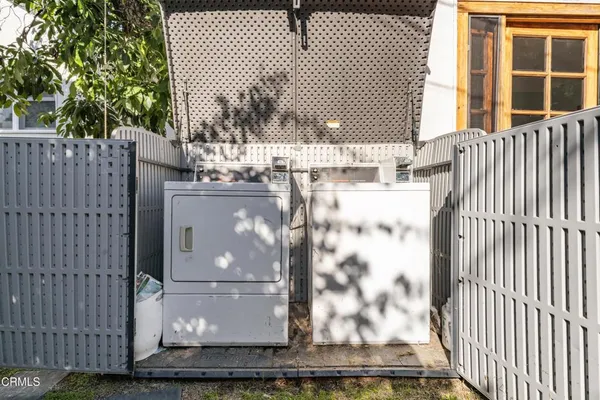 a view of a porch