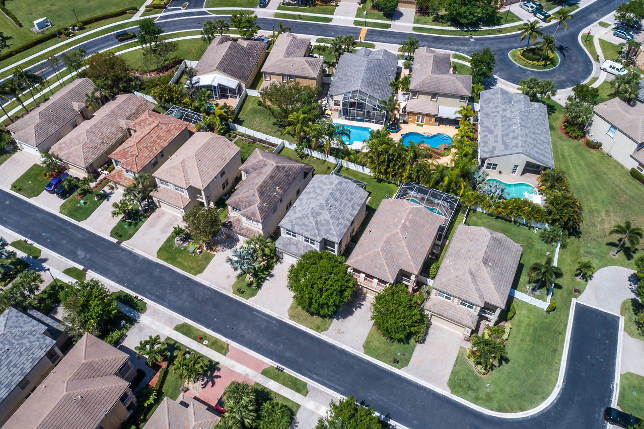5731 Raceway Road Lake Worth, FL 33449 - Photo 34 of 43 an aerial view of a house