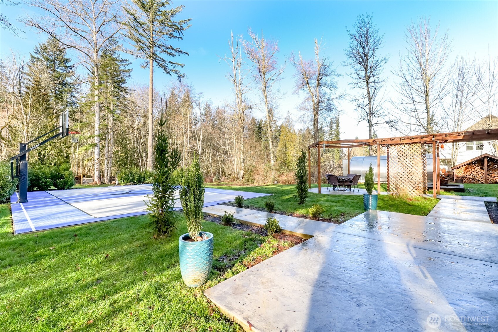 30904 37th Avenue East Graham, WA 98338 - Photo 25 of 40 a view of a park with large trees