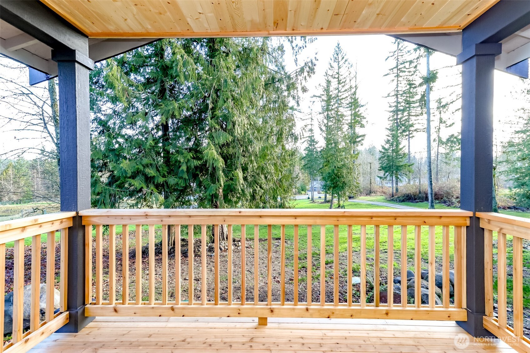 30904 37th Avenue East Graham, WA 98338 - Photo 33 of 40 a view of a large street from a balcony