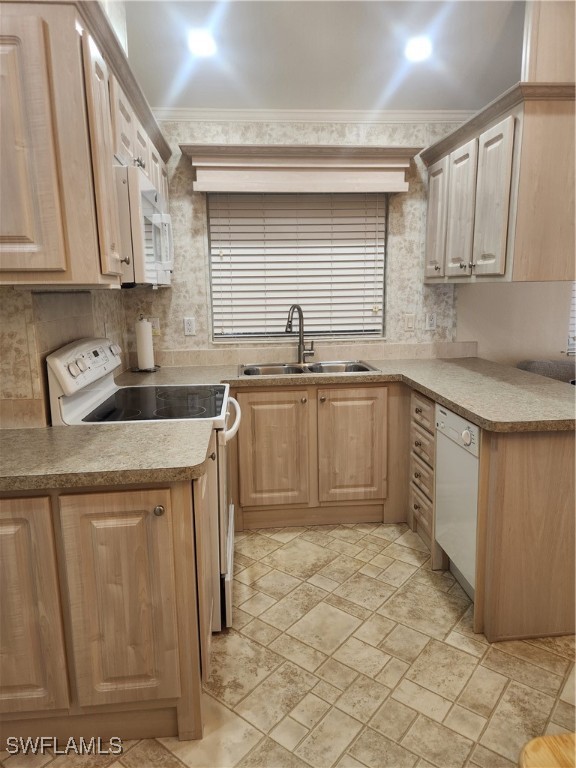 1159 Daniels Road, Unit 74 Moore Haven, FL 33471 - Photo 4 of 37 a kitchen with stainless steel appliances granite countertop a sink stove and cabinets