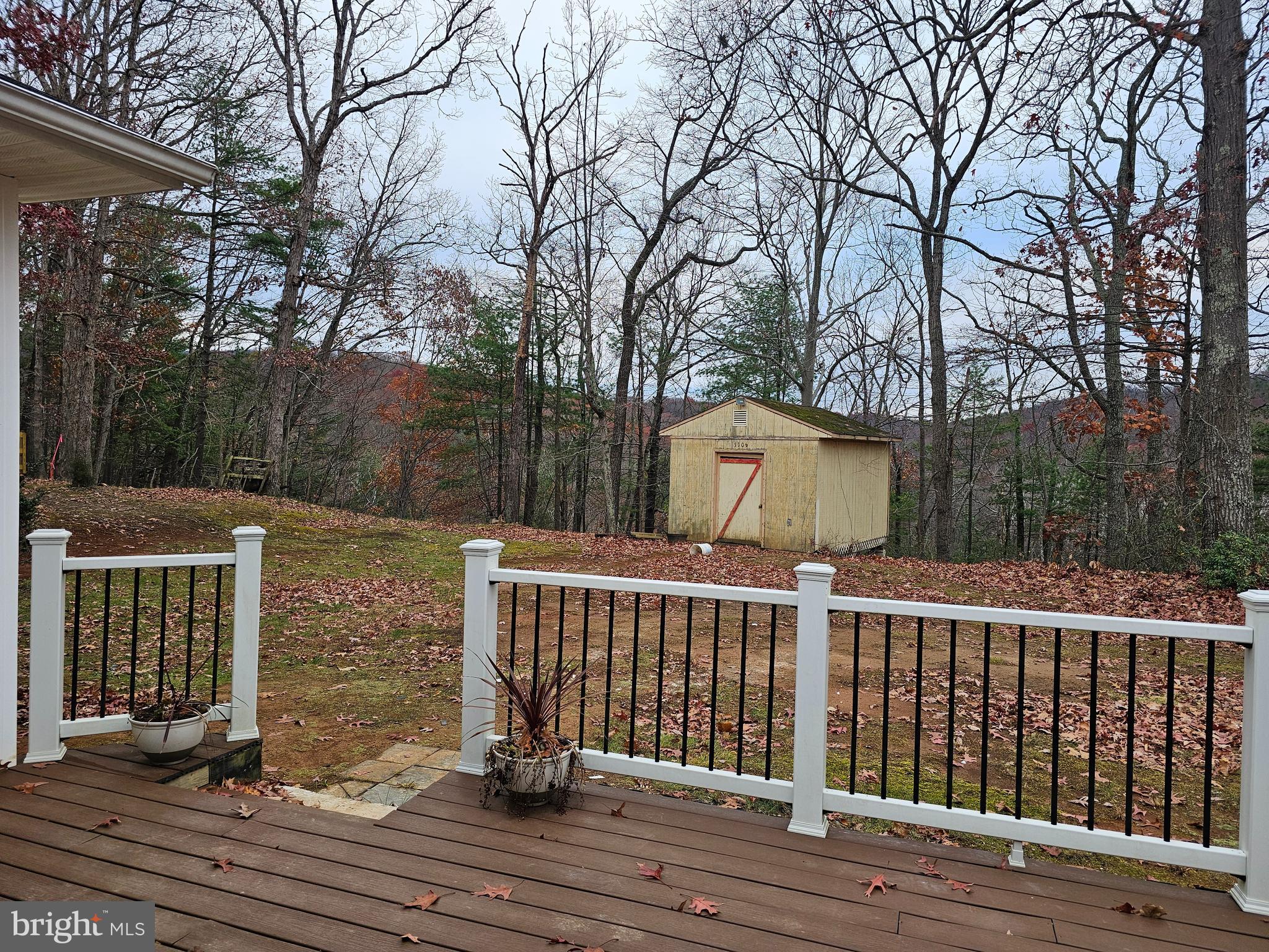 310 Blue Mountain Road Front Royal, VA 22630 - Photo 7 of 24 a view of a deck and yard