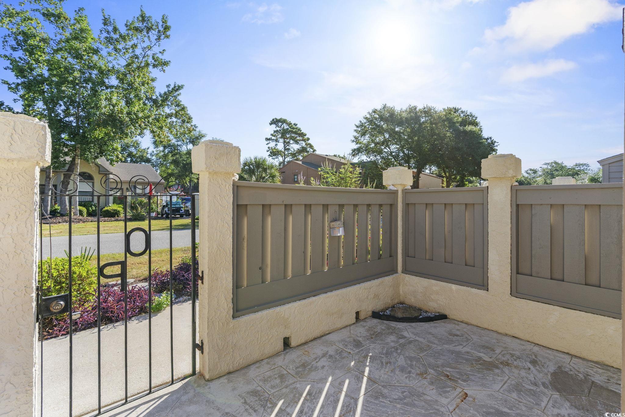 613 14th Avenue South, Unit 34 Surfside Beach, SC 29575 - Photo 22 of 37 View of gate