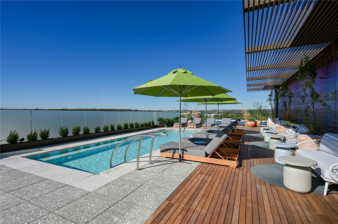 1211 West Riverside Drive, Unit 7A Austin, TX 78704 - Photo 32 of 39 Pool area