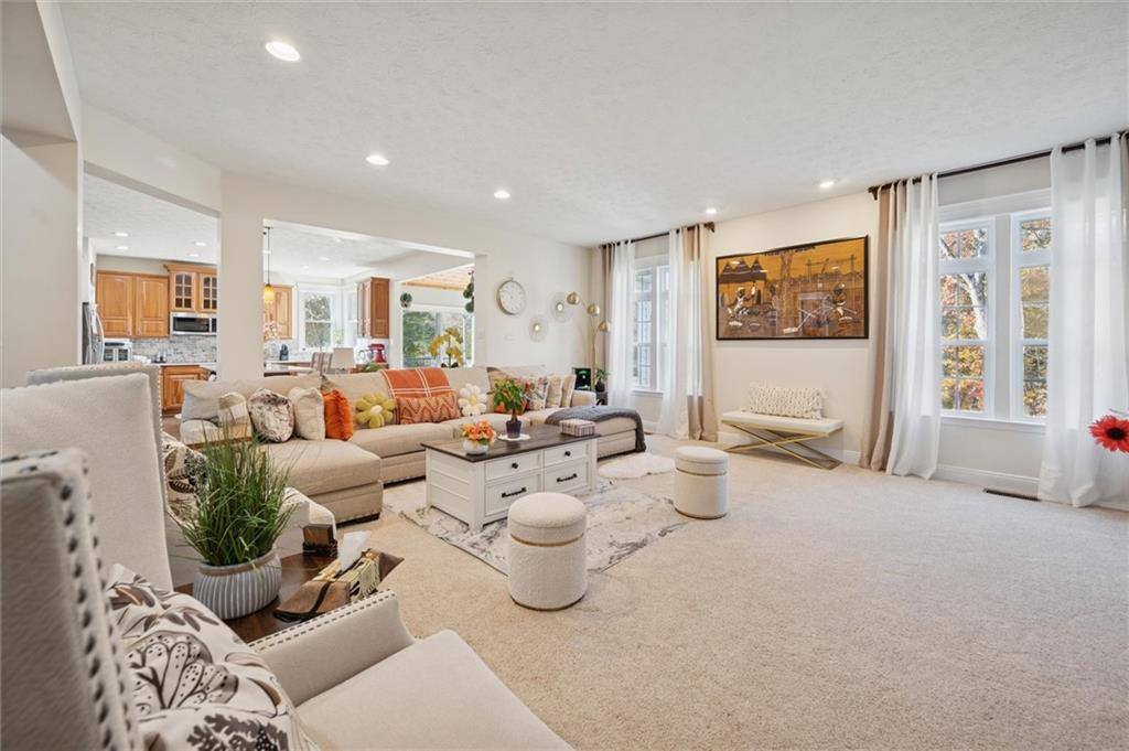 1005 Autumn Woods Drive Coraopolis, PA 15108 - Photo 11 of 50 a very nice looking living room with furniture and a large window