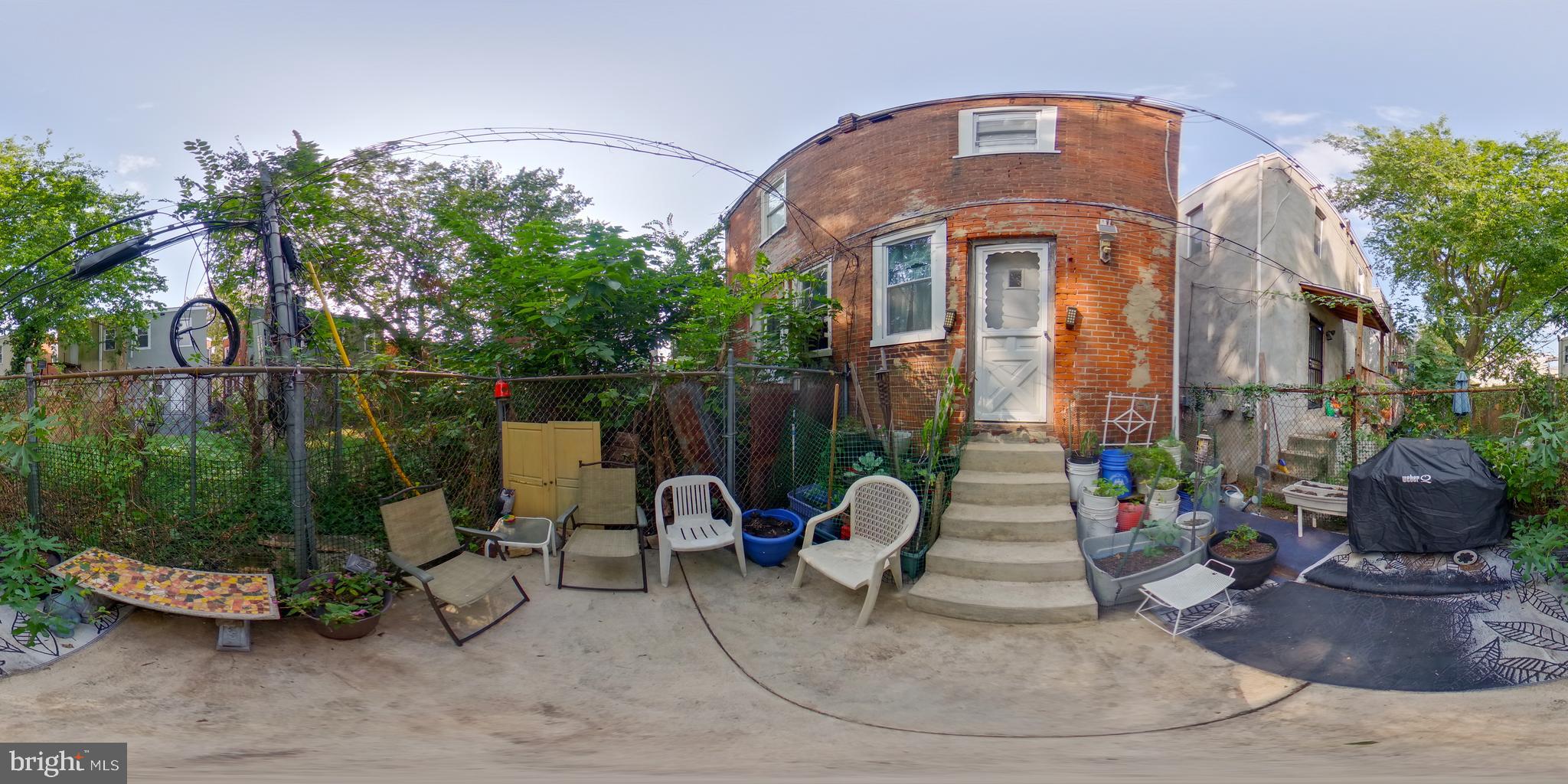 5142 Webster Street Philadelphia, PA 19143 - Photo 12 of 20 Rear Patio wide angle