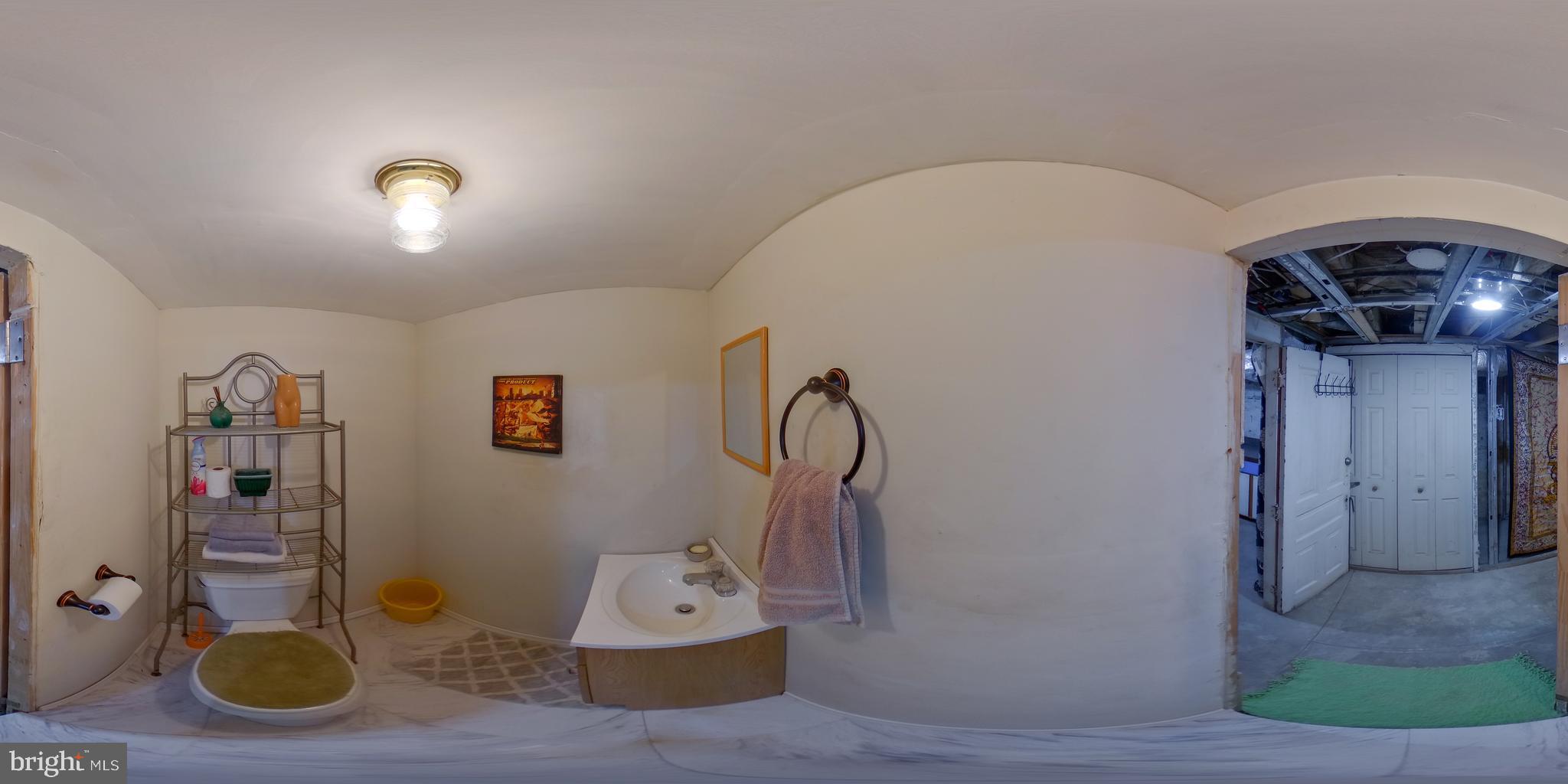 5142 Webster Street Philadelphia, PA 19143 - Photo 14 of 20 Basement Half Bath wide angle