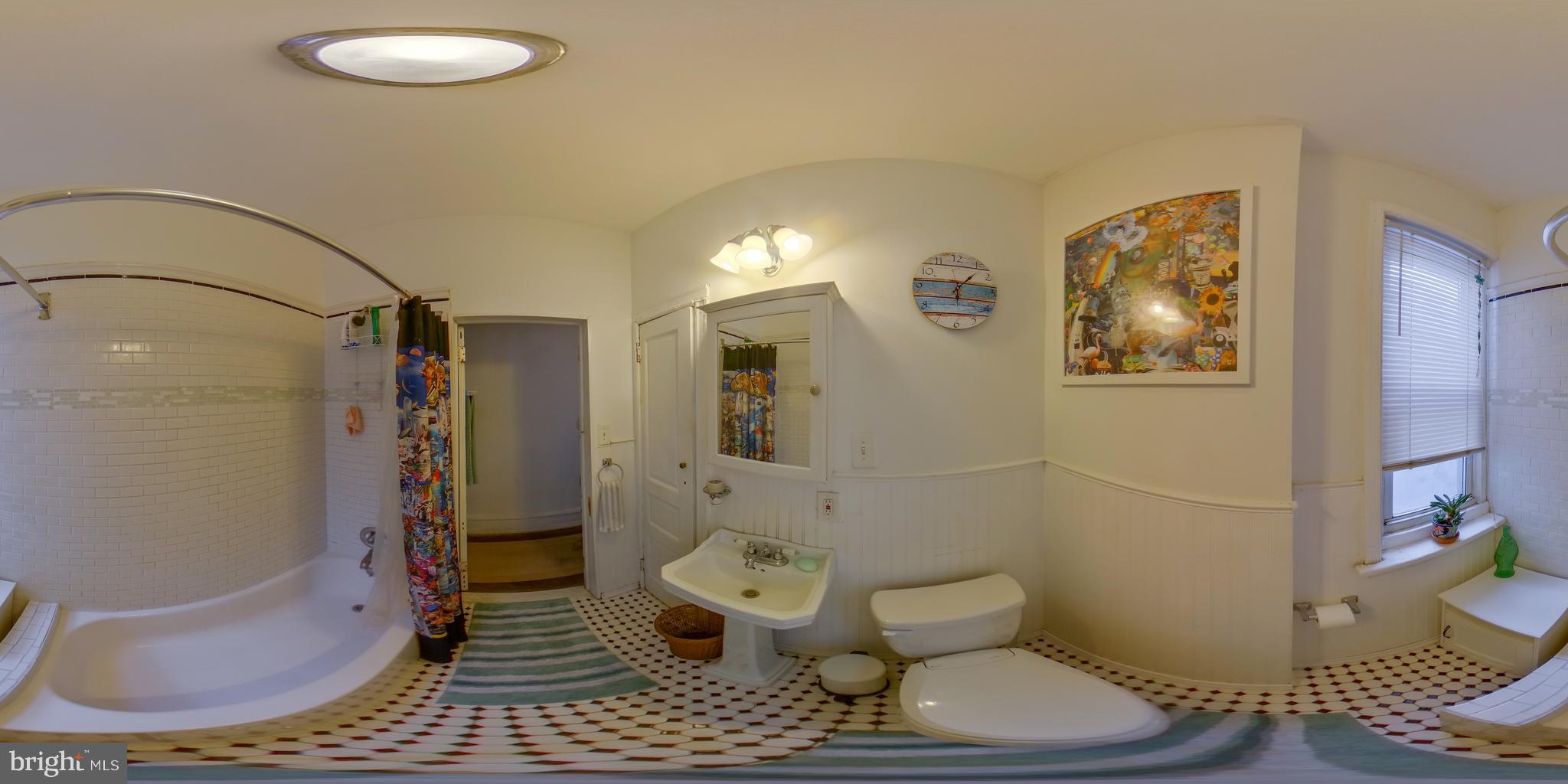 5142 Webster Street Philadelphia, PA 19143 - Photo 15 of 20 2nd floor bathroom wide angle