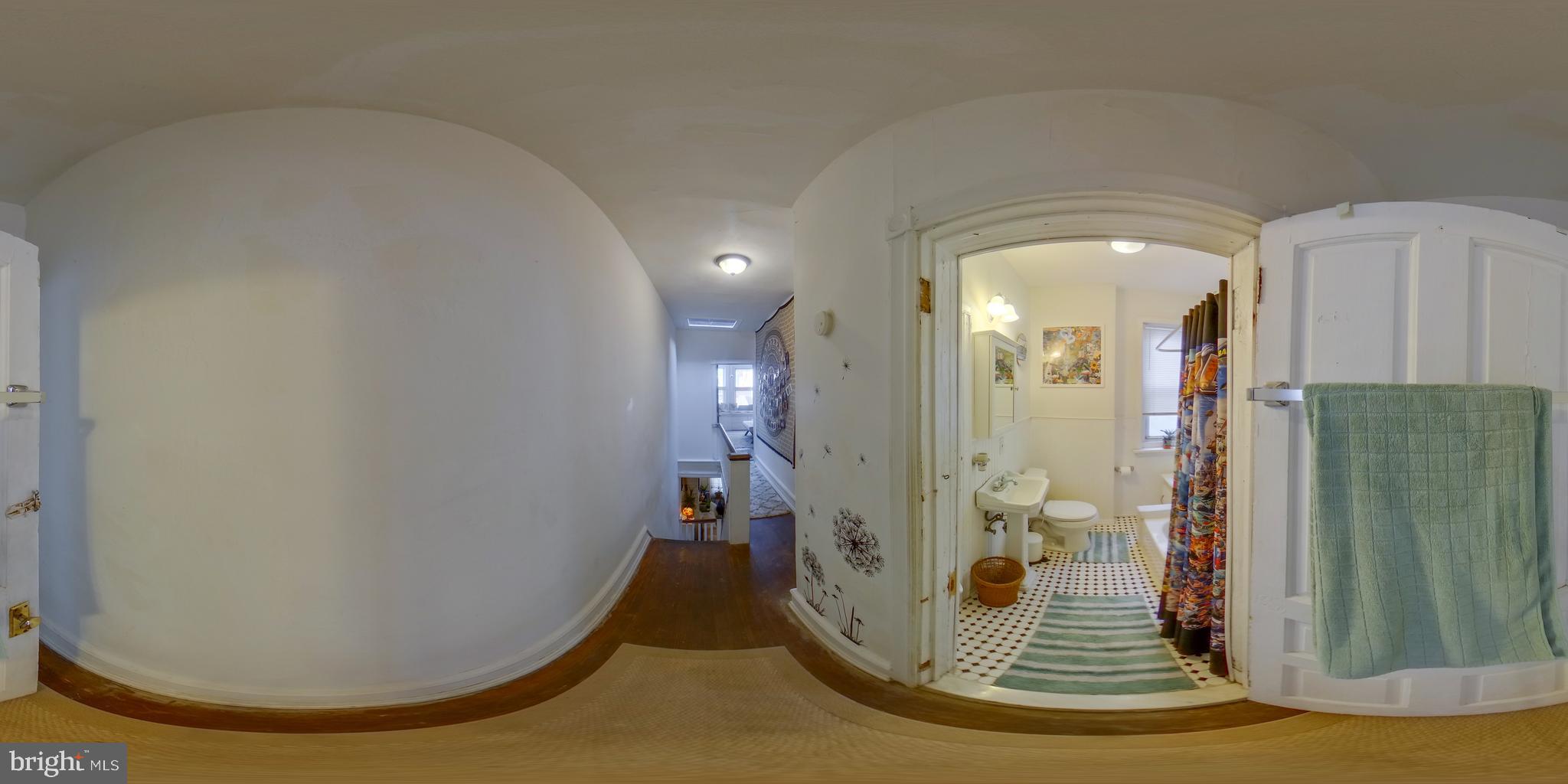5142 Webster Street Philadelphia, PA 19143 - Photo 17 of 20 2nd floor hallway wide angle