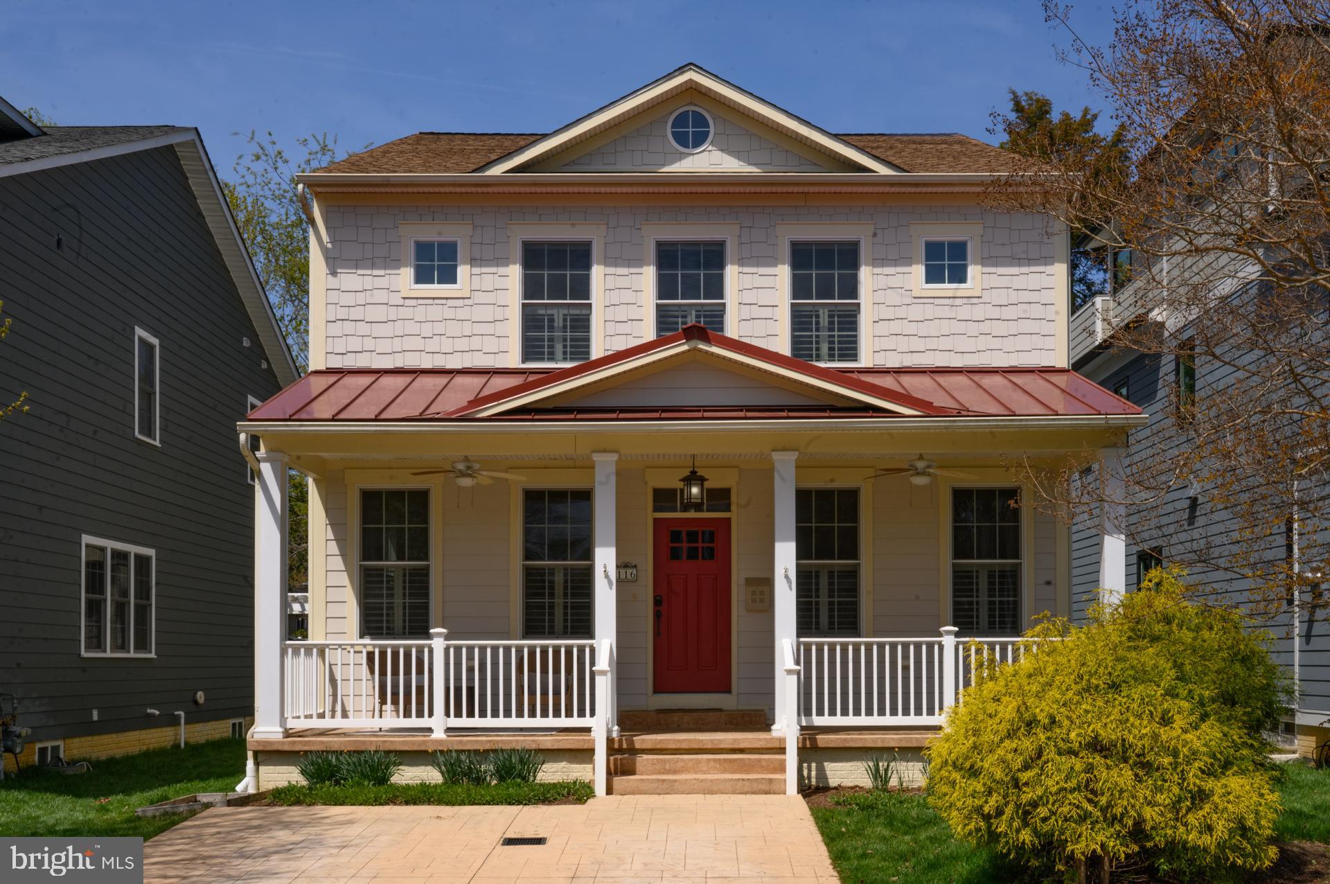 116 Academy Street Annapolis, MD 21401 - Photo 1 of 1 a front view of a house with a yard