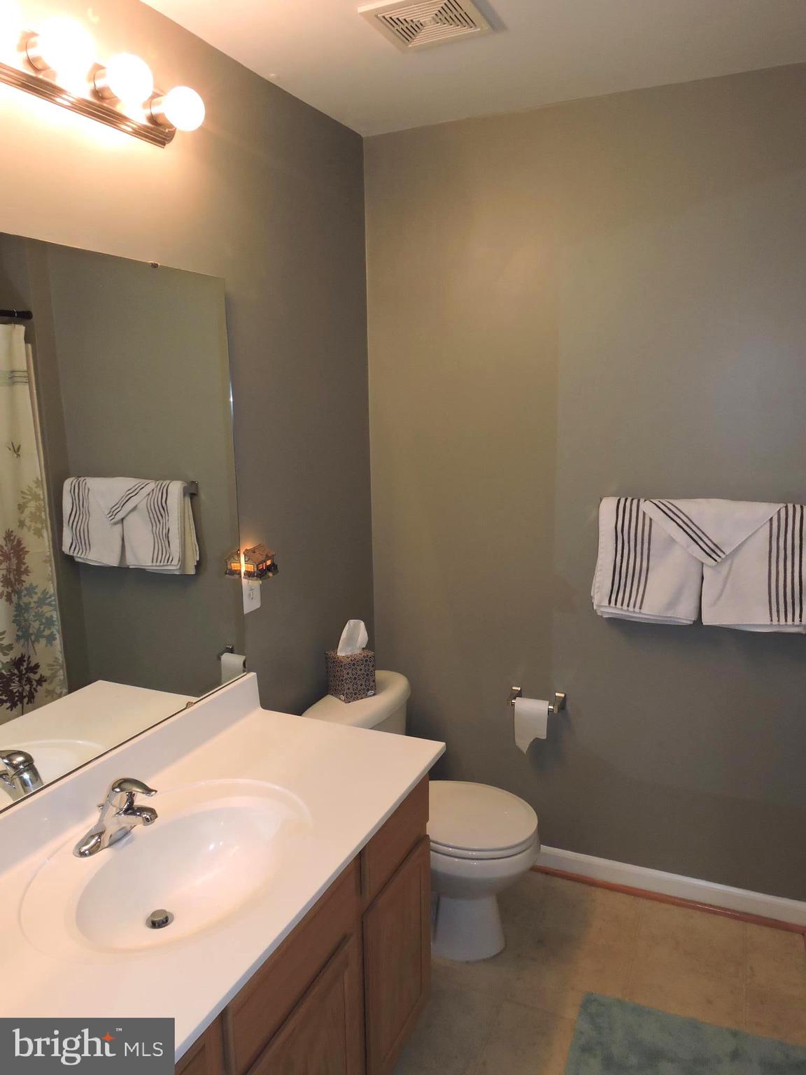 1227 Steed Street Ranson, WV 25438 - Photo 18 of 37 a bathroom with a sink a toilet and mirror