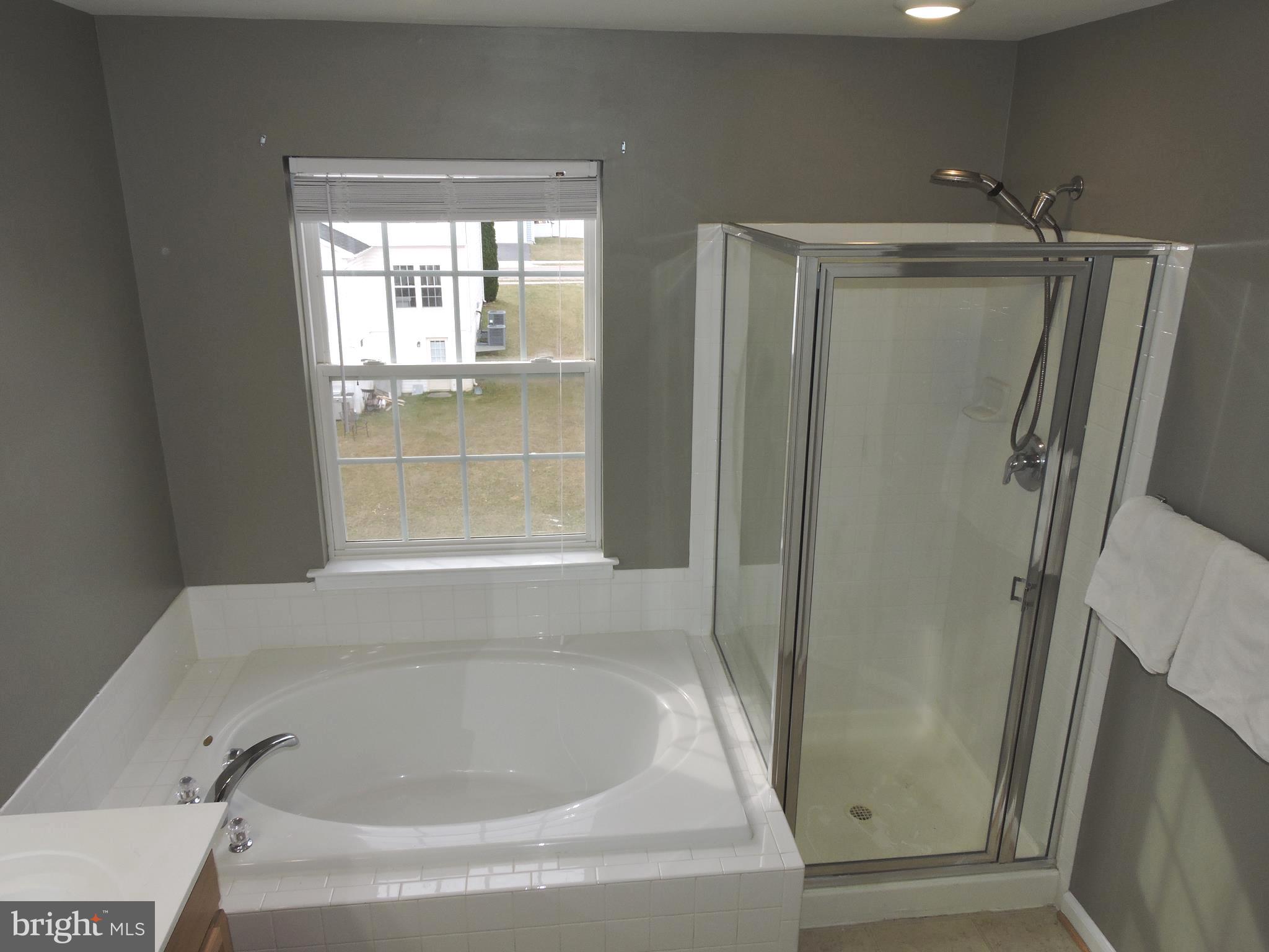 1227 Steed Street Ranson, WV 25438 - Photo 24 of 37 a bathroom with a bathtub and a shower