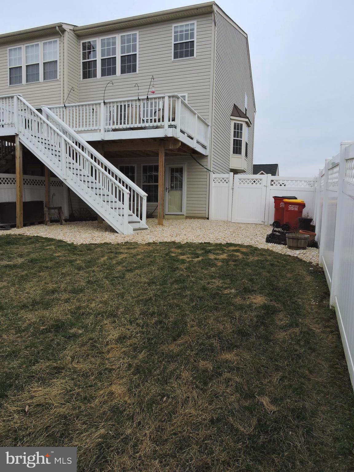 1227 Steed Street Ranson, WV 25438 - Photo 36 of 37 a view of a house with a deck