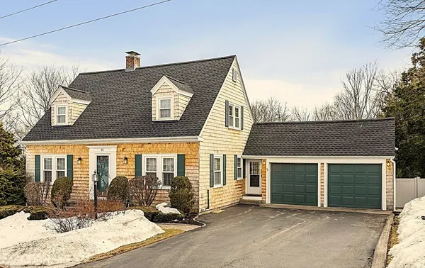 a view of a house with a patio