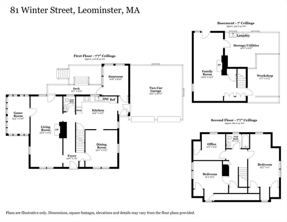 $539,900 | 81 Winter Street, Leominster, MA 01453