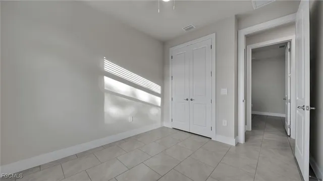 a view of empty room