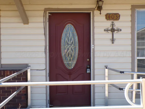 a picture of a door of a house