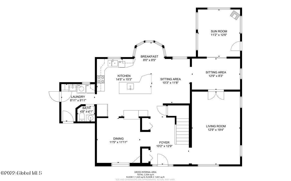 276 Lake Road Ballston, NY 12019 - Photo 32 of 33 floor plan 1