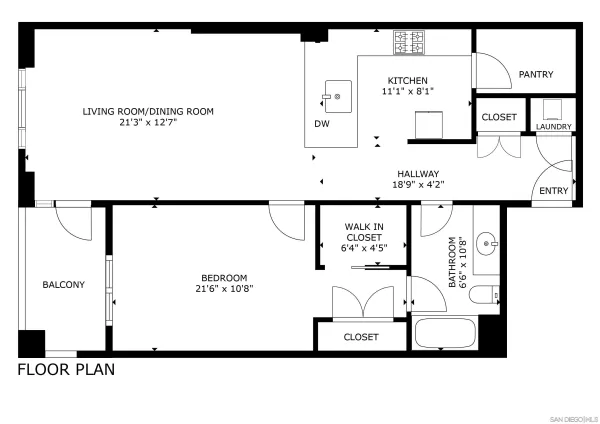 $699,900 | 427 Ninth Avenue, Unit 1304, San Diego, CA 92101