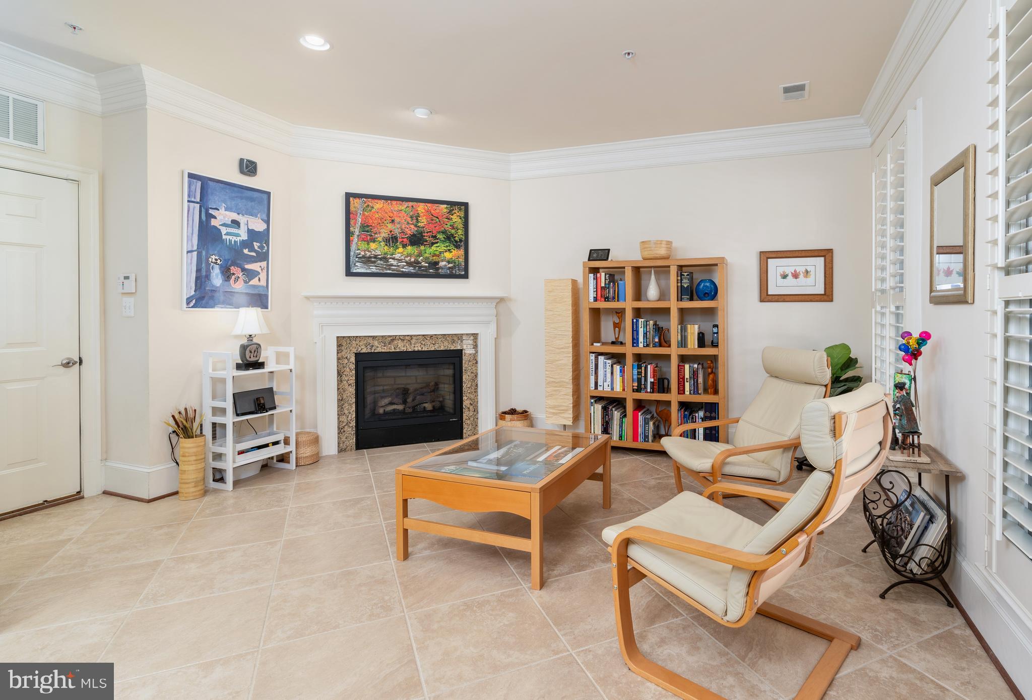 1868 Carpenter Road Alexandria, VA 22314 - Photo 5 of 46 Gas fireplace