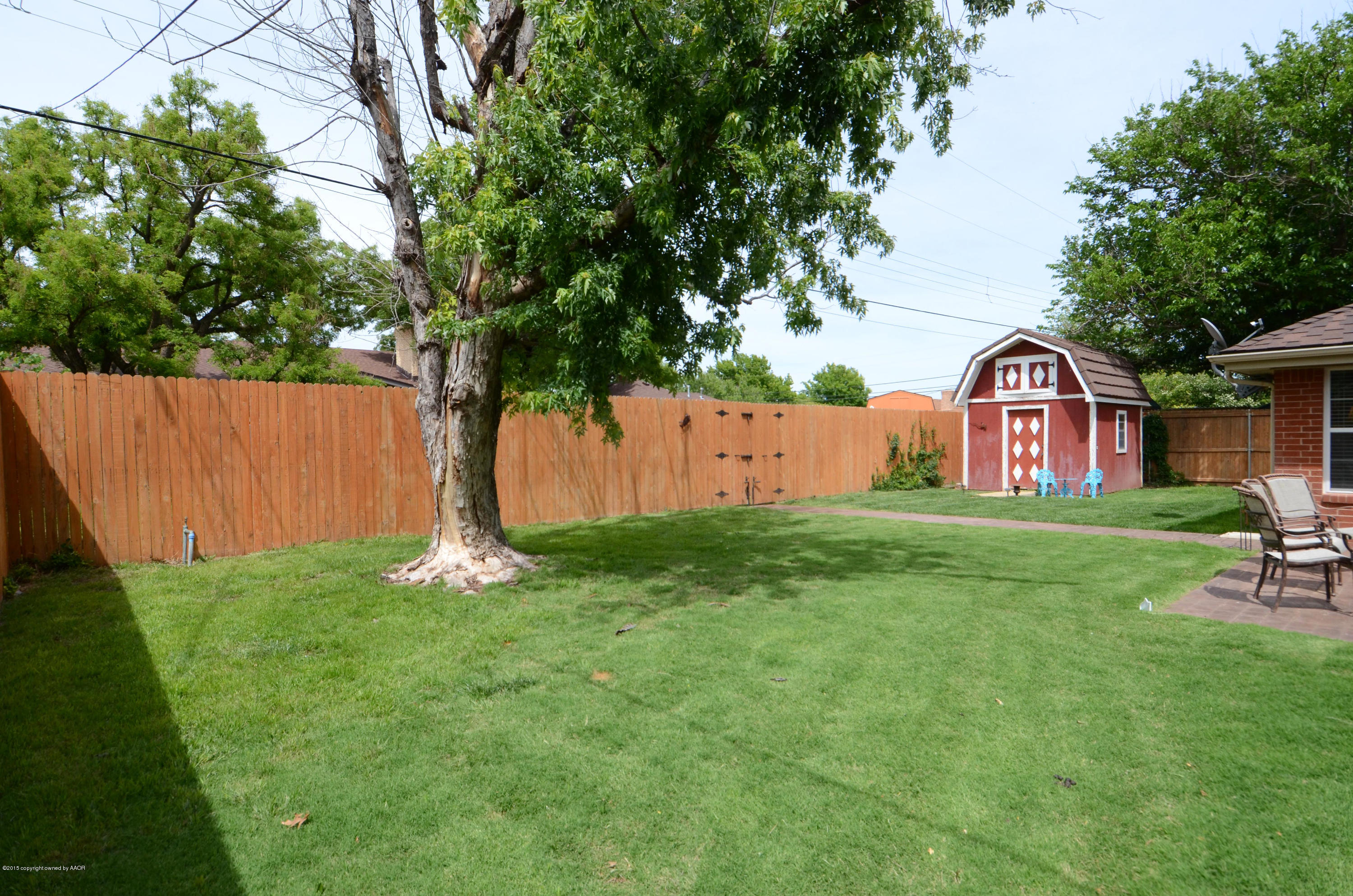 6702 Elmhurst Road Amarillo, TX 79106 - Photo 21 of 22 Backyard