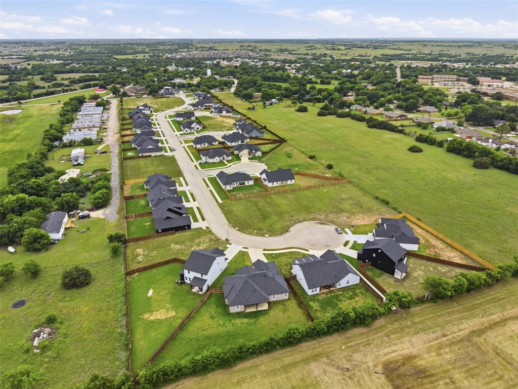 585 Highview Court Godley, TX 76044 - Photo 13 of 15 an aerial view of residential houses with outdoor space