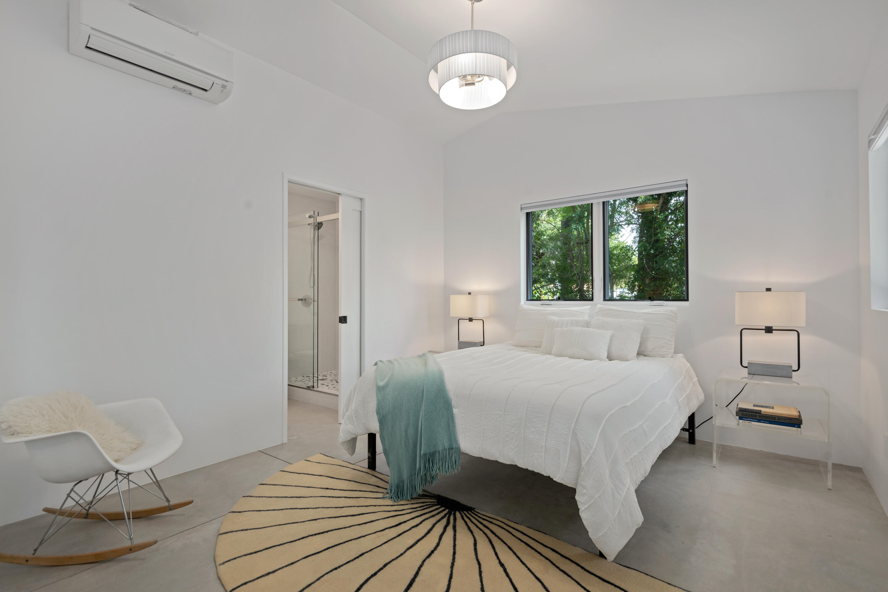 1374 1/2 East Valley Road Montecito, CA 93108 - Photo 6 of 12 a bedroom with a bed and a window