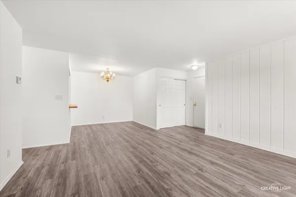 wooden floor in an empty room