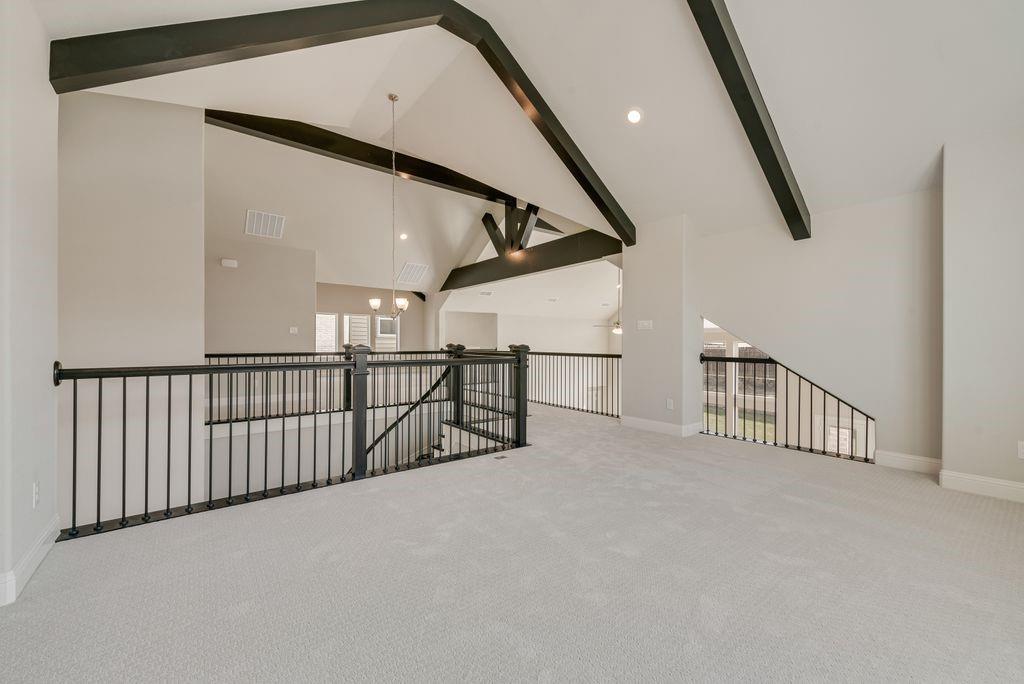 1231 Calebria Way Fate, TX 75087 - Photo 28 of 40 a view of staircase with lots of white walls