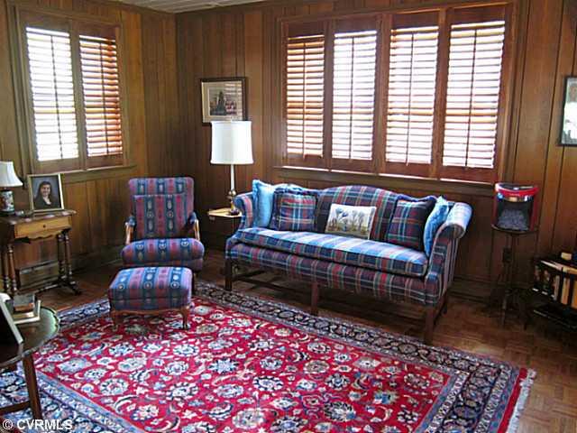509 Ridge Top Road Henrico, VA 23229 - Photo 2 of 11 Den/Family/Great Room - Study/Den with parquet floors.