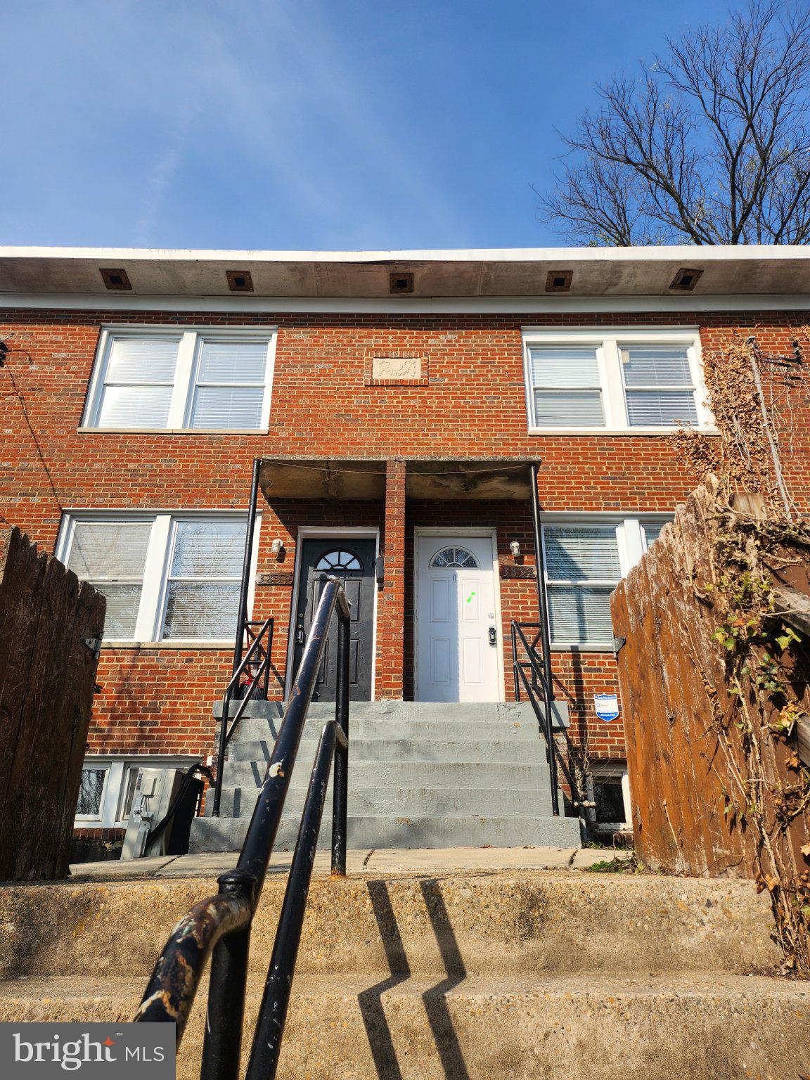 3839 1st Street Southeast Washington, DC 20032 - Photo 1 of 2 a front view of a house