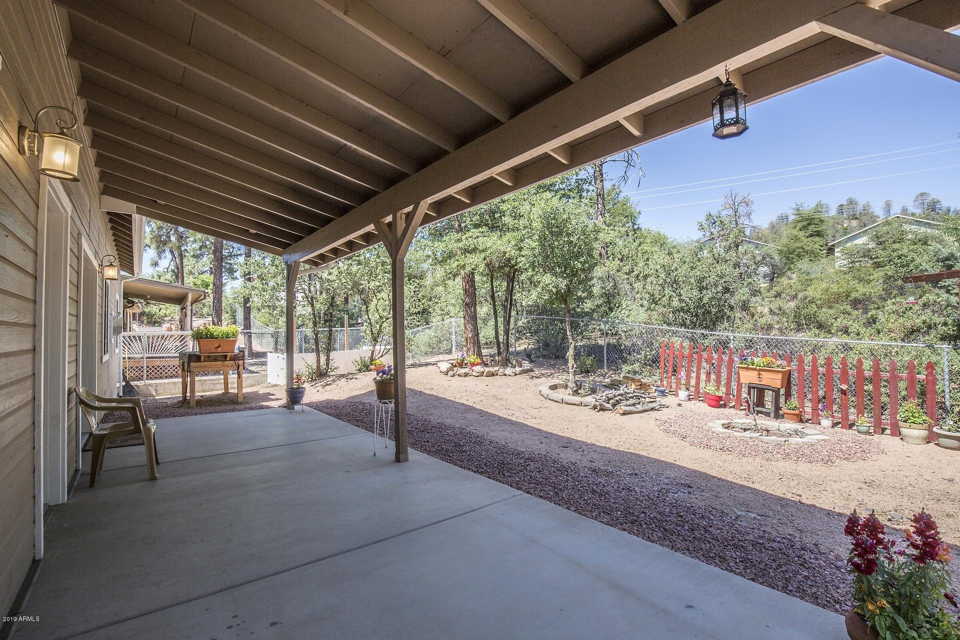 110 North McLane Road Payson, AZ 85541 - Photo 30 of 40 back patio