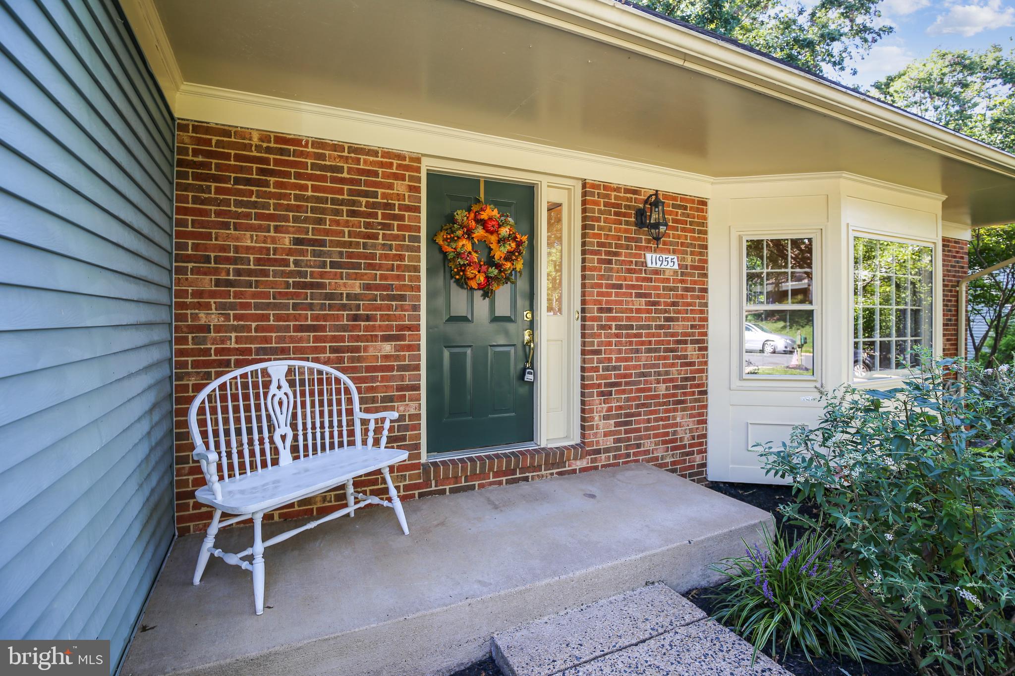 11955 Grey Squirrel Lane Reston, VA 20194 - Photo 4 of 61 Front door with overhang