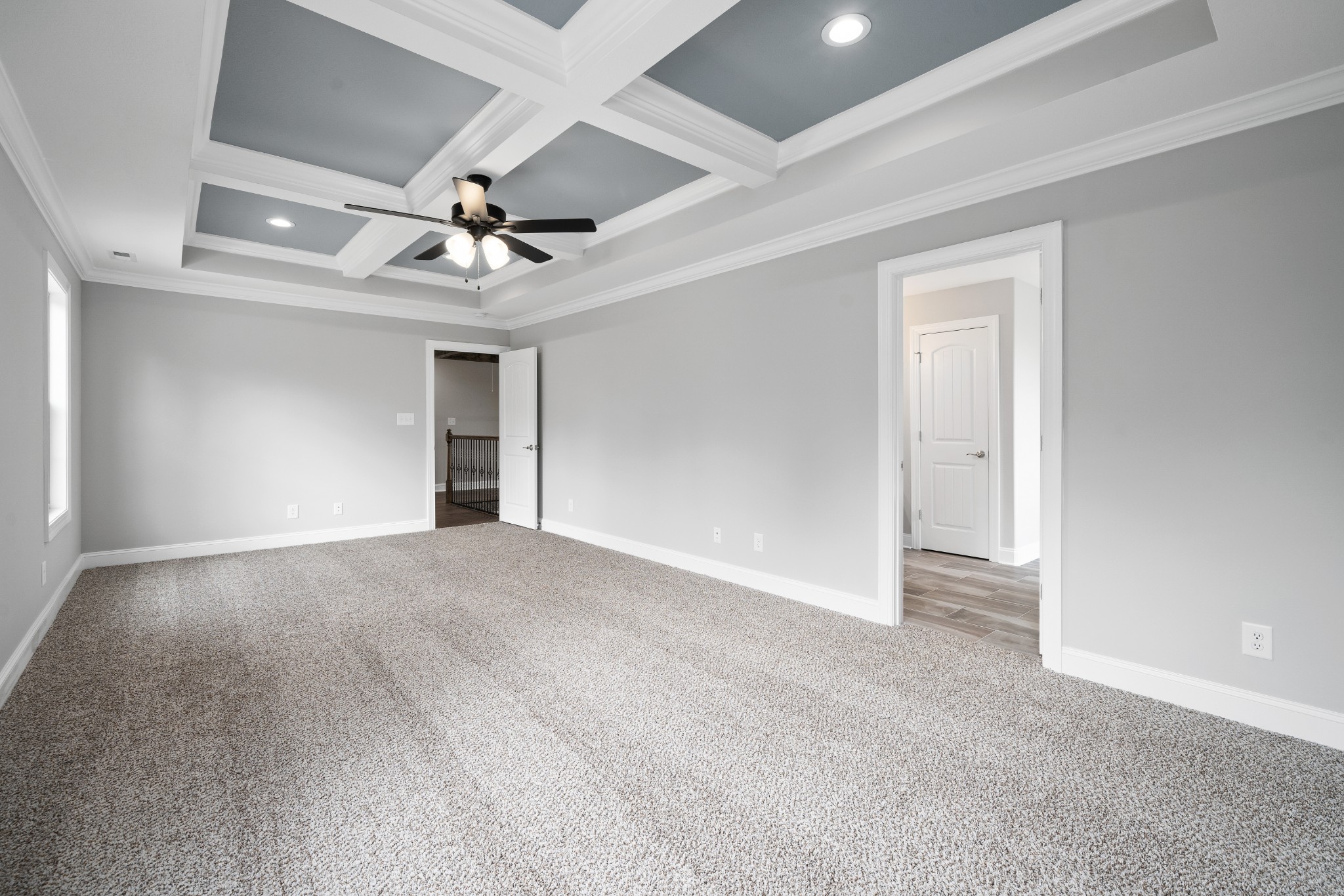 267 Alonzo Place Cunningham, TN 37052 - Photo 27 of 40 a view of an empty room with a ceiling fan